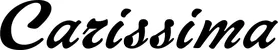 Produktbeispiel Schriftzug - Carissima