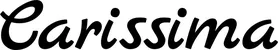 Produktbeispiel Schriftzug - Carissima