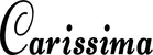 Produktbeispiel Schriftzug - Carissima