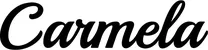 Produktbeispiel Schriftzug - Carmela