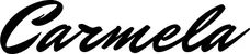 Produktbeispiel Schriftzug - Carmela
