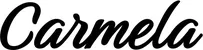 Produktbeispiel Schriftzug - Carmela