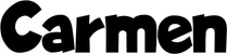 Produktbeispiel Schriftzug - Carmen