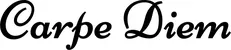 Produktbeispiel Schriftzug - Carpe Diem