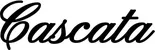 Produktbeispiel Schriftzug - Cascata