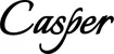 Produktbeispiel Schriftzug - Casper