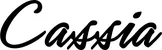 Produktbeispiel Schriftzug - Cassia
