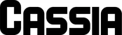 Produktbeispiel Schriftzug - Cassia