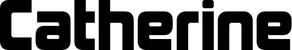 Produktbeispiel Schriftzug - Catherine