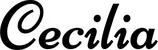 Produktbeispiel Schriftzug - Cecilia