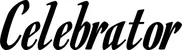 Produktbeispiel Schriftzug - Celebrator
