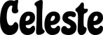Produktbeispiel Schriftzug - Celeste