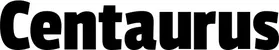Produktbeispiel Schriftzug - Centaurus