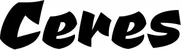 Produktbeispiel Schriftzug - Ceres