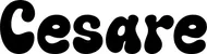 Produktbeispiel Schriftzug - Cesare