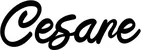 Produktbeispiel Schriftzug - Cesare