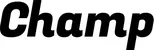 Produktbeispiel Schriftzug - Champ
