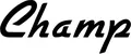 Produktbeispiel Schriftzug - Champ