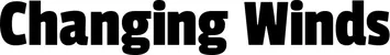 Produktbeispiel Schriftzug - Changing Winds
