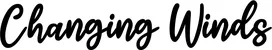 Produktbeispiel Schriftzug - Changing Winds