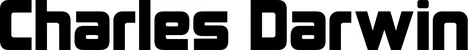 Produktbeispiel Schriftzug - Charles Darwin