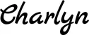 Produktbeispiel Schriftzug - Charlyn