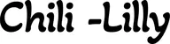 Produktbeispiel Schriftzug - Chili-Lilly