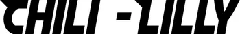 Produktbeispiel Schriftzug - Chili-Lilly