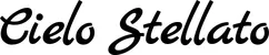 Produktbeispiel Schriftzug - Cielo Stellato