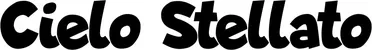 Produktbeispiel Schriftzug - Cielo Stellato