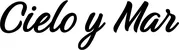 Produktbeispiel Schriftzug - Cielo y Mar