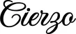 Produktbeispiel Schriftzug - Cierzo