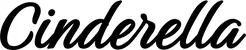 Produktbeispiel Schriftzug - Cinderella