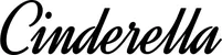 Produktbeispiel Schriftzug - Cinderella