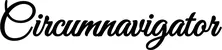 Produktbeispiel Schriftzug - Circumnavigator