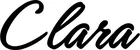 Produktbeispiel Schriftzug - Clara
