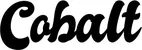 Produktbeispiel Schriftzug - Cobalt