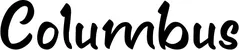 Produktbeispiel Schriftzug - Columbus