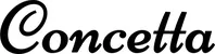 Produktbeispiel Schriftzug - Concetta