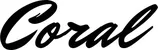 Produktbeispiel Schriftzug - Coral