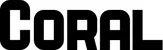 Produktbeispiel Schriftzug - Coral
