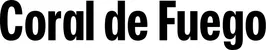 Produktbeispiel Schriftzug - Coral de Fuego
