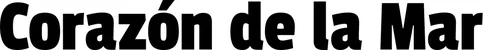 Produktbeispiel Schriftzug - Corazón de la Mar