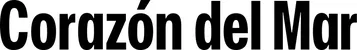 Produktbeispiel Schriftzug - Corazón del Mar