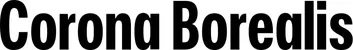 Produktbeispiel Schriftzug - Corona Borealis