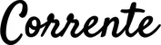 Produktbeispiel Schriftzug - Corrente