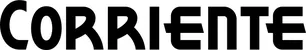 Produktbeispiel Schriftzug - Corriente