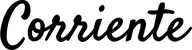 Produktbeispiel Schriftzug - Corriente