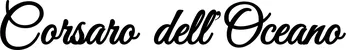 Produktbeispiel Schriftzug - Corsaro dell’Oceano