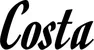 Produktbeispiel Schriftzug - Costa